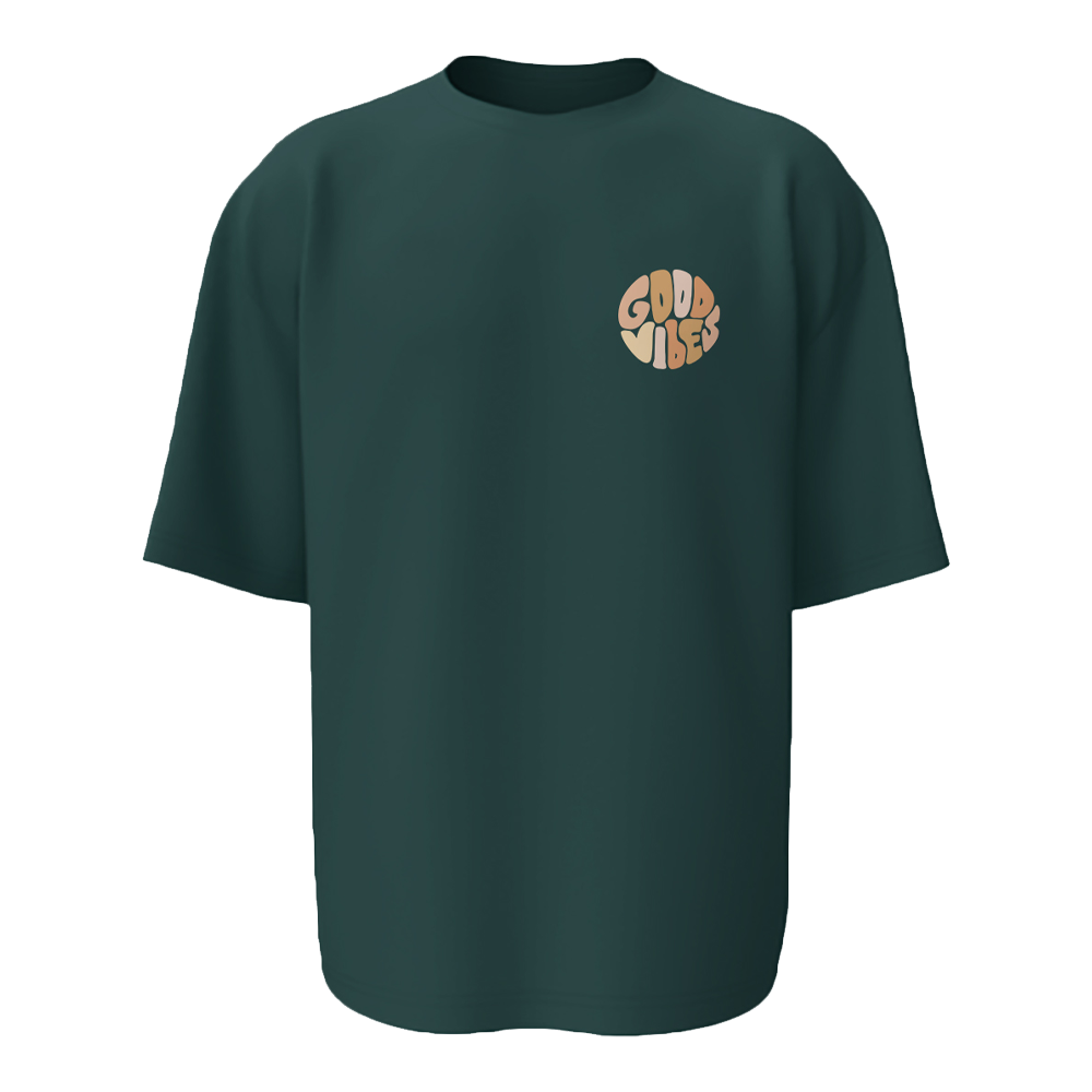 Good Vibes-BottleGreen-Front